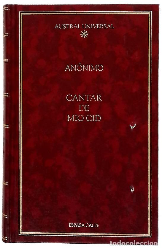 books: Cantar de m&iacute;o Cid - Men&eacute;ndez Pidal, Ram&oacute;n; Reyes, Alfonso; Riquer, Mart&iacute;n de