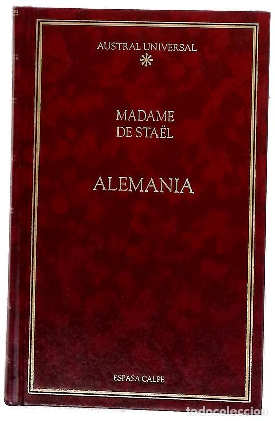 Libros: Alemania - Sta&euml;l-Holstein, Germaine de; Brunner, Guido; Granell, Manuel
