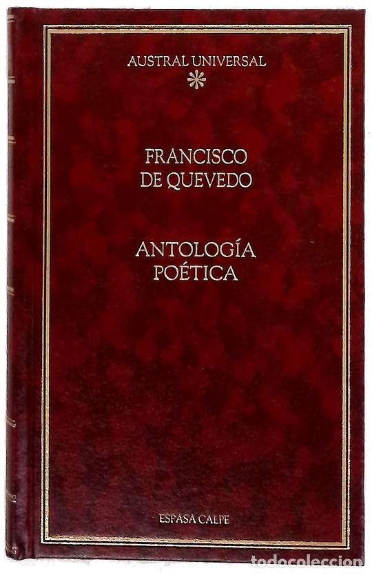 Libros: Antolog&iacute;a po&eacute;tica - Quevedo, Francisco de; Jauralde Pou, Pablo