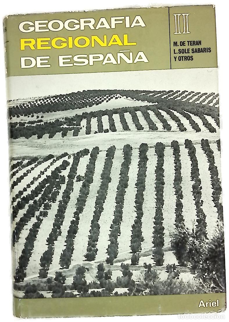 books: Geograf&iacute;a regional de Espa&ntilde;a