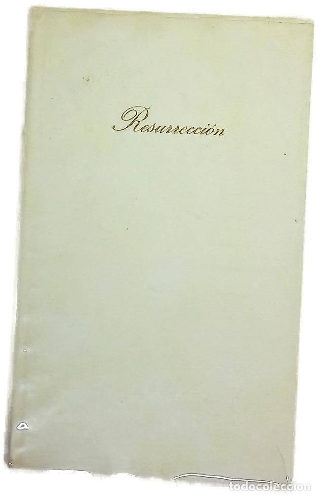 books: Resurrecci&oacute;n - Tolst&oacute;i, Lev; La&iacute;n Entralgo, Jos&eacute;