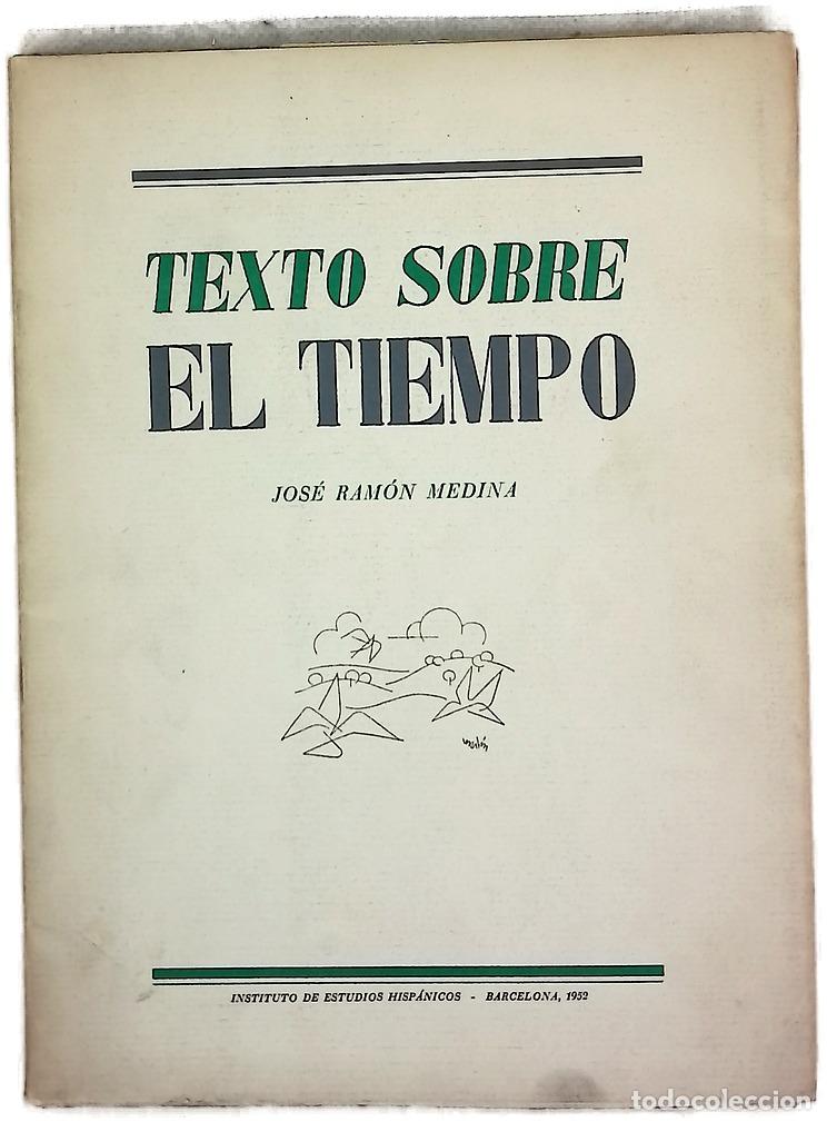 Libros: Texto sobre el tiempo - Medina, Jos&eacute; Ram&oacute;n
