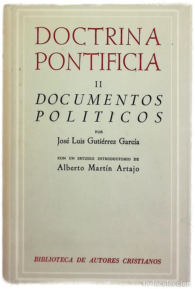 Livres: Doctrina pontificia, tomo II: Documento Pol&iacute;ticos