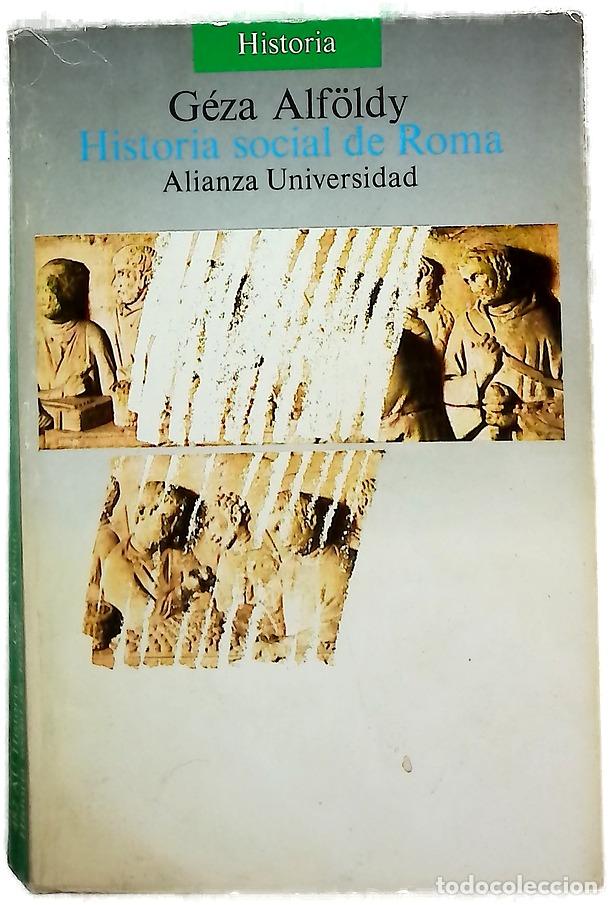 books: Historia social de Roma - Alf&ouml;ldy, G&eacute;za