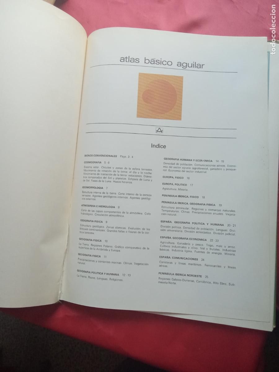 Libros: Atlas b&aacute;sico, aguilar Q.1109 - Foto 4
