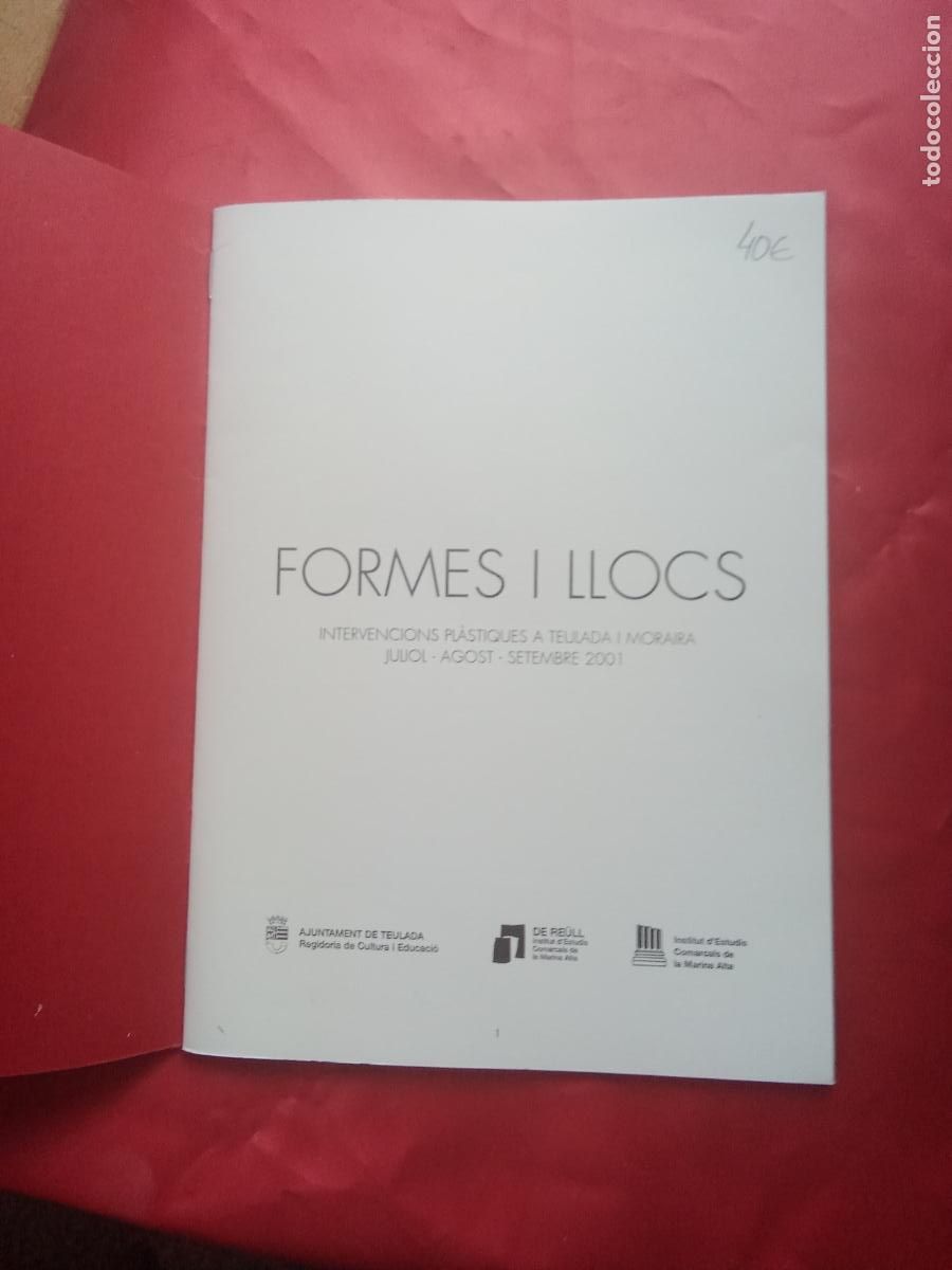 Libros: Formes i llocs. 2001 L.12229-999 - Foto 6