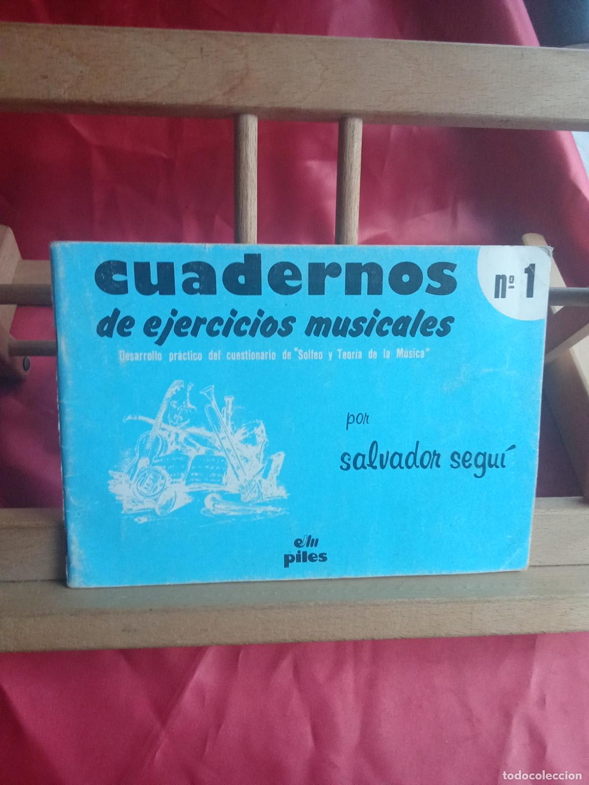 Libri di seconda mano: Cuadernos de ejercicios musicales N&ordm;1. Salvador Segu&iacute; L.12229-1002