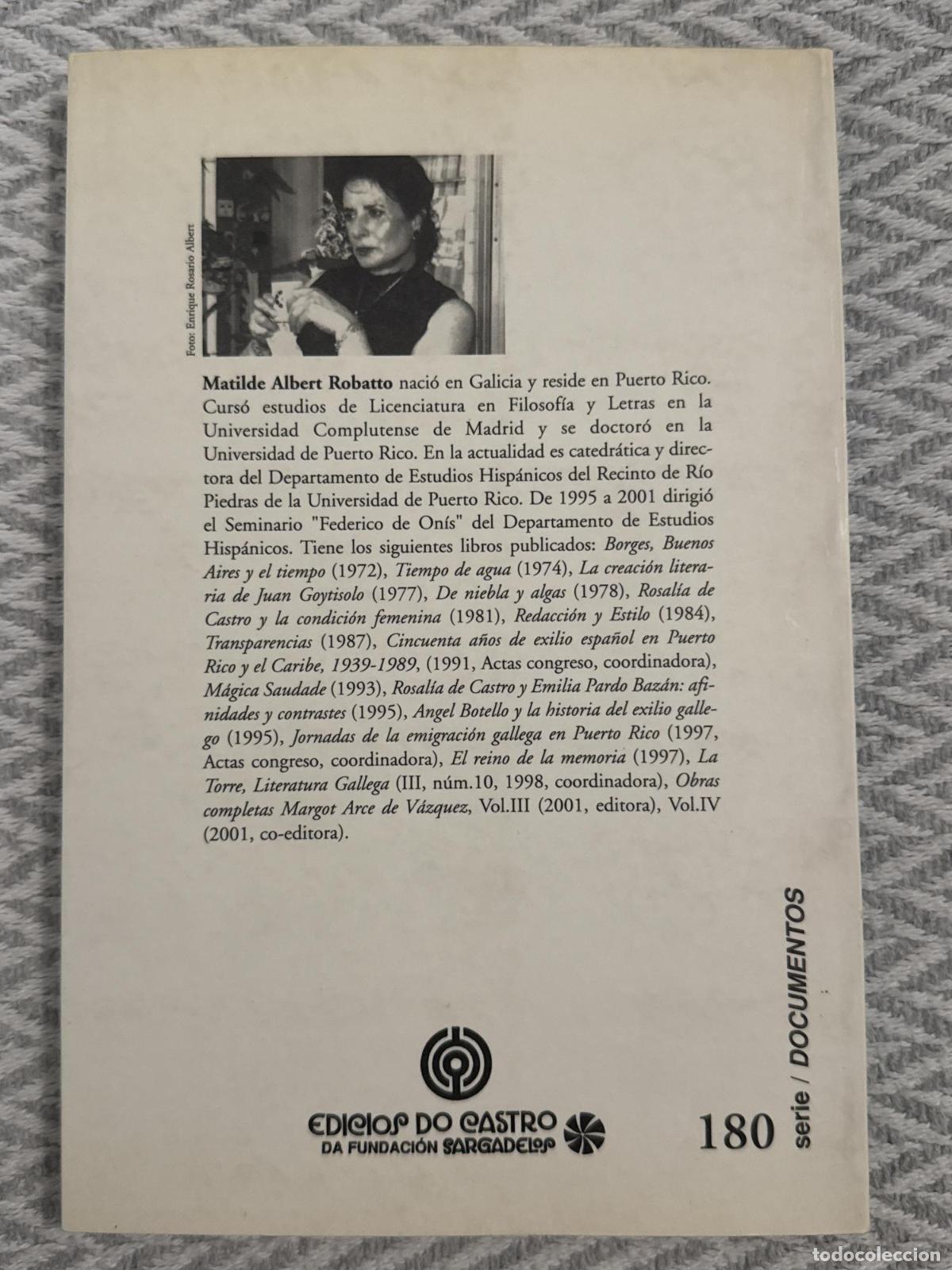 Libros: Federico de Onis: Cartas con el exilio - Matilde Albert Robatto - Foto 3