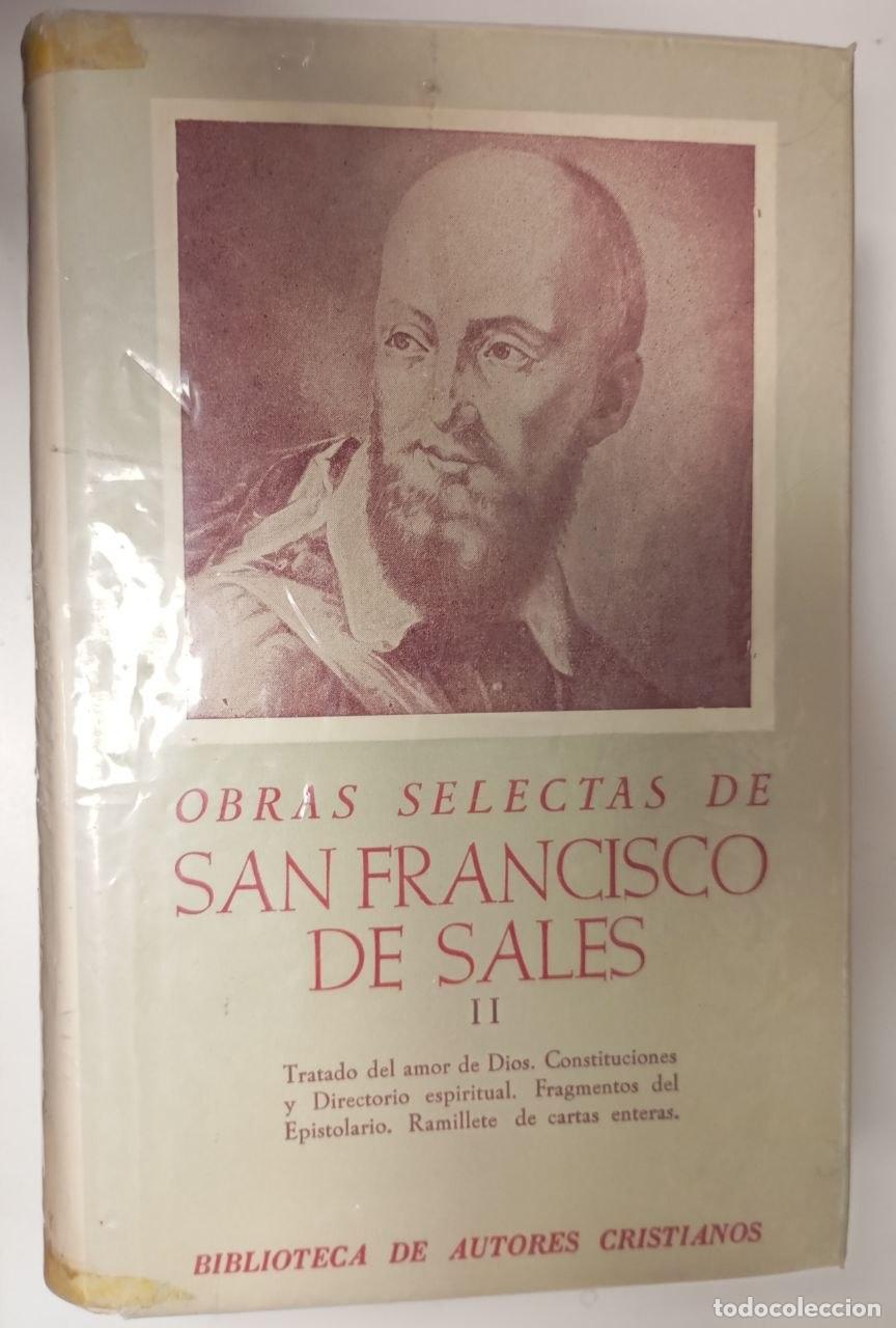 Libros: Obras selectas de San Francisco de Sales (Tomo II) - De la Hoz , Francisco