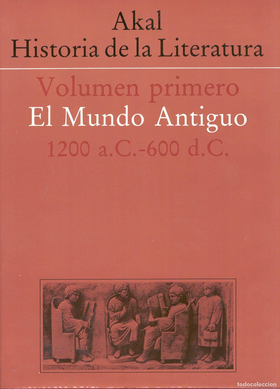 Libros: Historia de la literatura I: 1