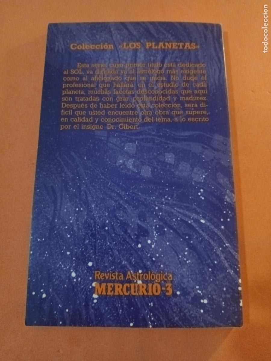 Libros: EL SOL � ASTROLOGIA - DR. JACINTO GIBERT - Foto 2