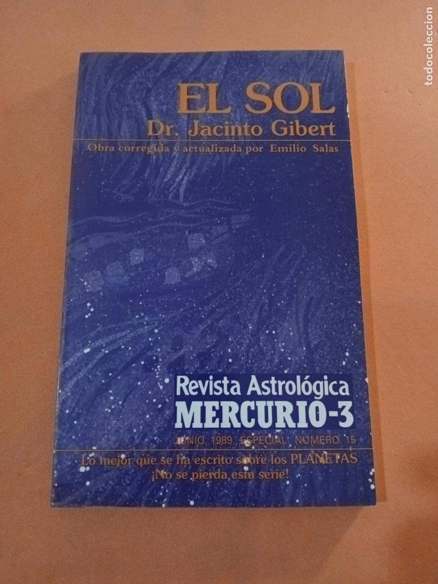 Libros: EL SOL � ASTROLOGIA - DR. JACINTO GIBERT - Foto 1