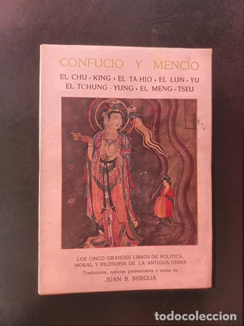 books: Confucio, Mencio - Los libros can&oacute;nicos chinos. El Chu-King, el Ta Hio, el Lun-Yu, el Tchung-Yung, e