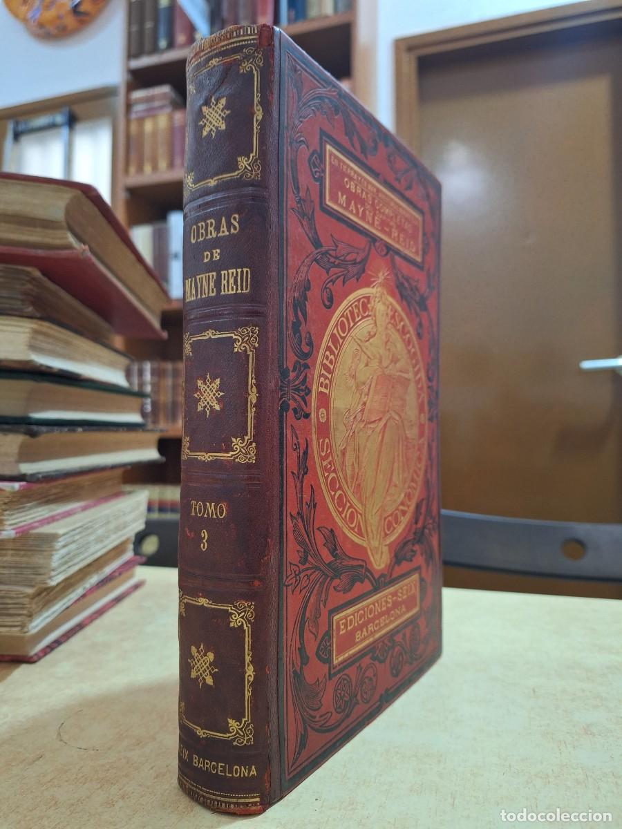 Libri di seconda mano: OBRAS COMPLETAS Tomo 3: EN TIERRA Y MAR AVENTURAS MARAVILLOSAS. - REID, MAYNE.
