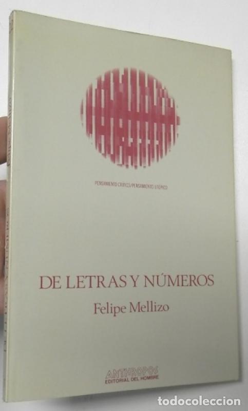 Libros: De letras y n&uacute;meros - Mellizo, Felipe - Foto 1