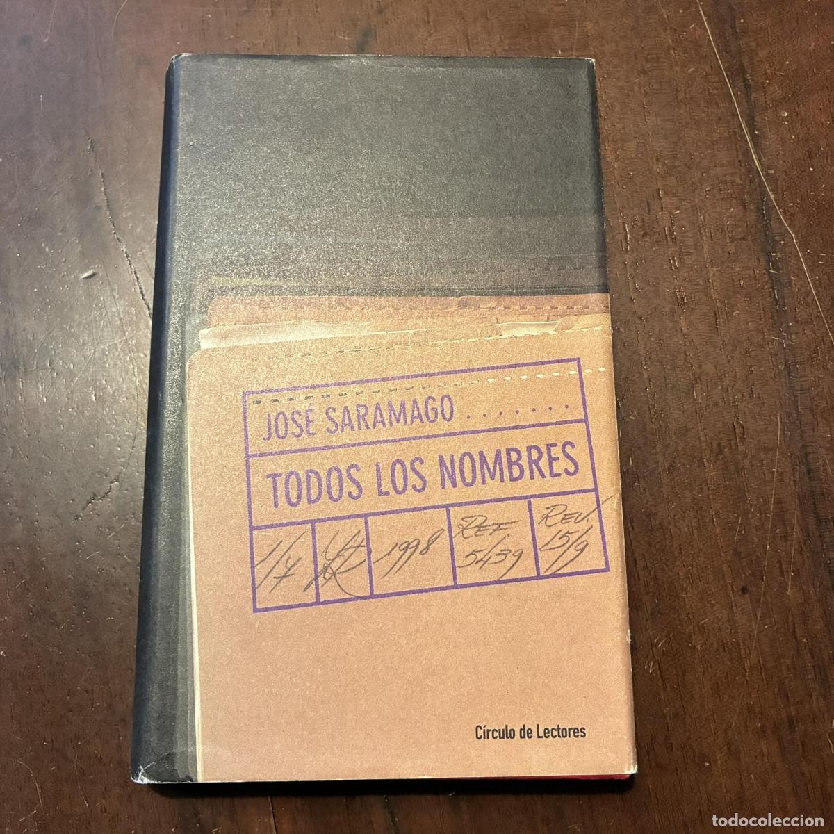 Libri di seconda mano: Todos los nombres - Jos&eacute; Saramago