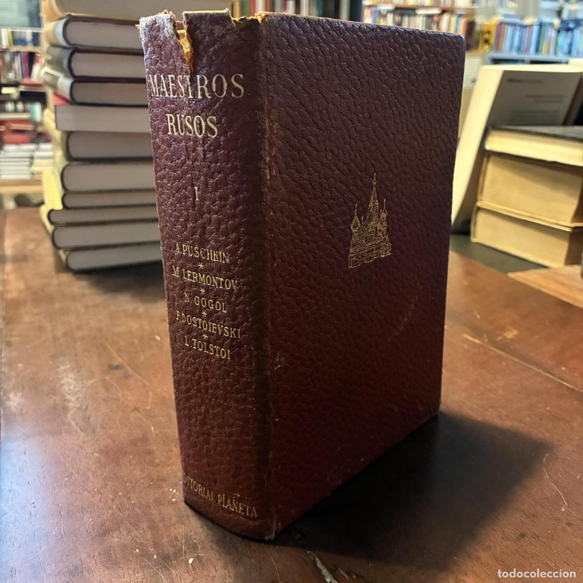 Livres: Maestros rusos I - Puschkin. Lermontov. Gogol. Dostoievski. Tolstoi