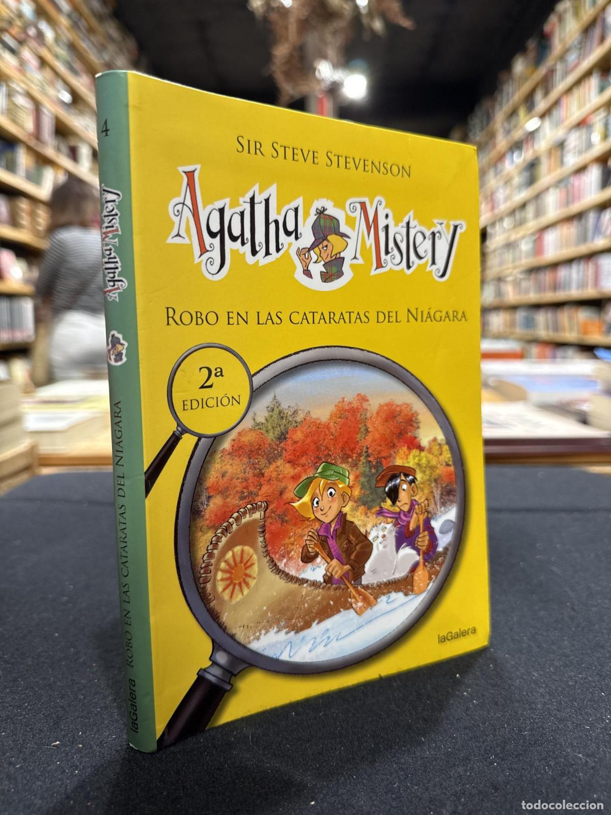 Livres: Agatha Mistery 4. Robo en las cataratas del Ni&aacute;gara - Sir Steve Stevenson