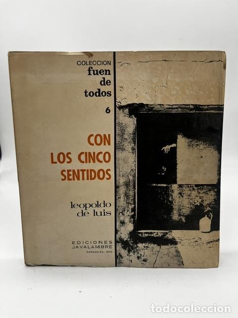 Livros em segunda m&atilde;o: LUIS, Leopoldo de. - Con los cinco sentidos.