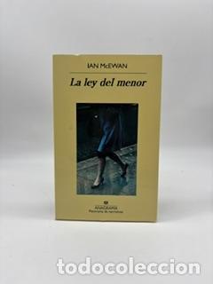 books: McEWAN, Ian. - La ley del menor.