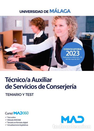 B&uuml;cher: T&eacute;cnico/a auxiliar de servicios de conserjer&iacute;a: temario y test- 9788414271889