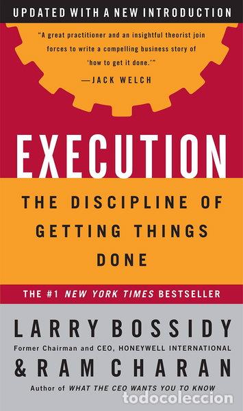 books: Execution: The Discipline of Getting Things Done- 9780609610572