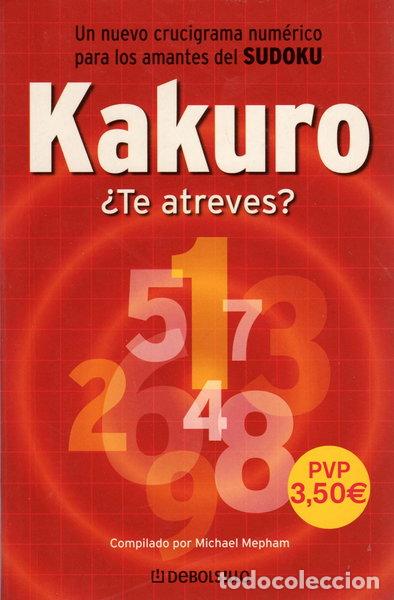 B&uuml;cher: Kakuro &iquest;Te atreves?- 9788497939959