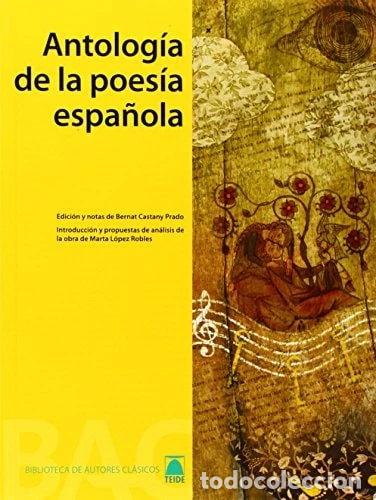 Libros: Antolog&iacute;a de la poes&iacute;a espa&ntilde;ola- 9788430768509