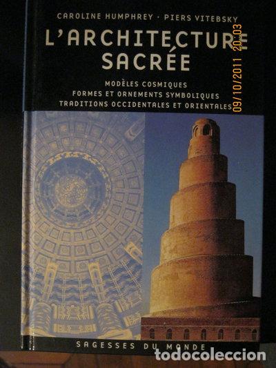 Livros em segunda m&atilde;o: L'architecture sacr&eacute;e- 9783822817117
