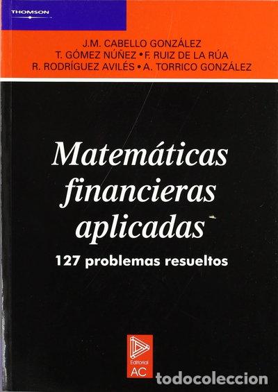 Livros em segunda m&atilde;o: Matem&aacute;ticas financieras aplicadas- 9788472881198