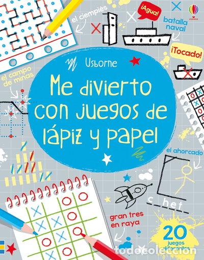 books: Me divierto con juegos de l&aacute;piz y papel- 9781474909433