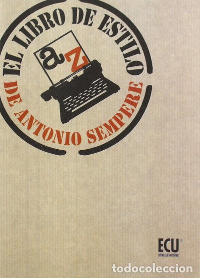 Libros: El libro de estilo de Antonio Sempere- 9788484543497 - Foto 1
