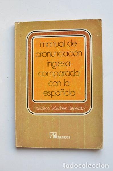 books: Manual de pronunciaci&oacute;n inglesa comparada con la espa&ntilde;ola- 9788420503134