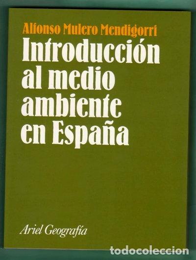Livres: Introducci&oacute;n al medio ambiente en Espa&ntilde;a- 9788434434615