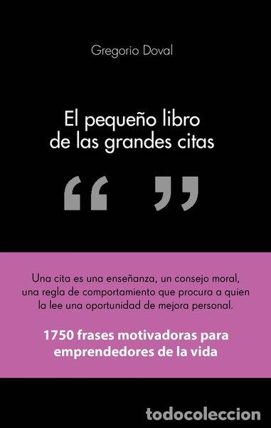 Livros em segunda m&atilde;o: El peque&ntilde;o libro de las grandes citas- 9788415678311