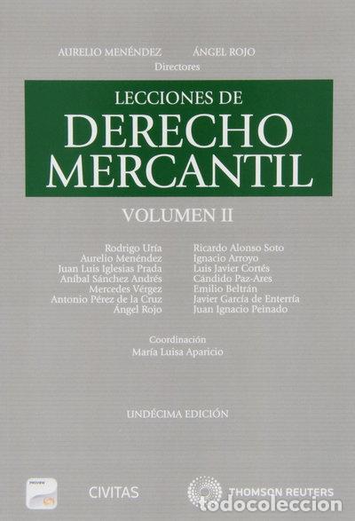 B&uuml;cher: Lecciones de Derecho Mercantil Volumen II- 9788447044986