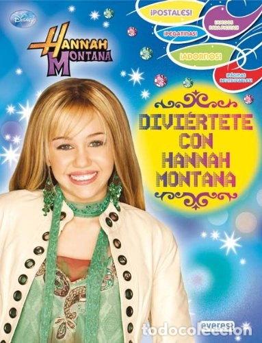 books: Divi&eacute;rtete con Hannah Montana: Libro de actividades con pegatinas- 9788444164014