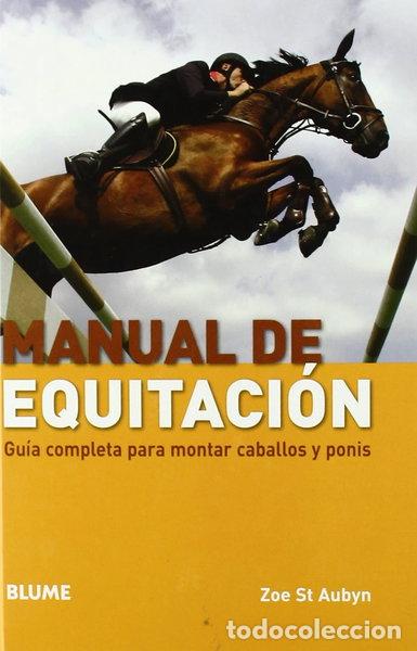 Libros: Manual de equitaci&oacute;n- 9788480767422