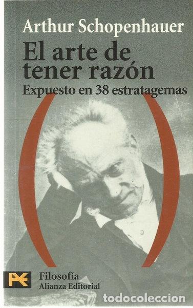 B&uuml;cher: El arte de tener raz&oacute;n- 9788420673486