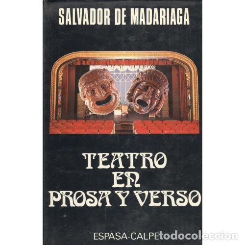 Livros em segunda m&atilde;o: TEATRO EN PROSA Y VERSO - MADARIAGA