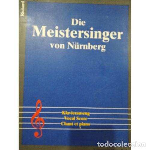 Livros em segunda m&atilde;o: DIE MEISTERSINGER VON N&Uuml;RNBERG - WAGNER, RICHARD