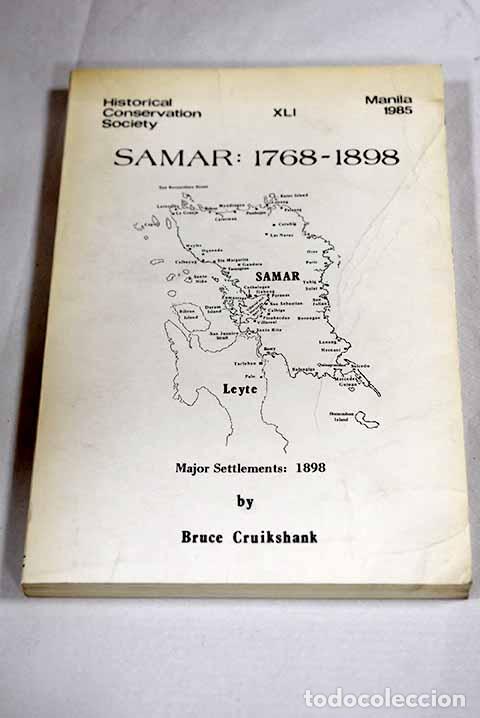 Livres: Samar: 1768-1898: Cruikshank, Bruce.- Cruikshank, Bruce