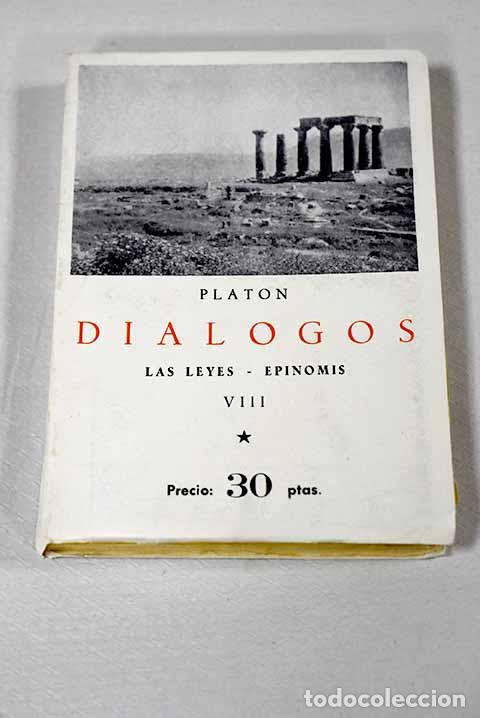 books: Di&aacute;logos, tomo I: Plat&oacute;n.- Plat&oacute;n