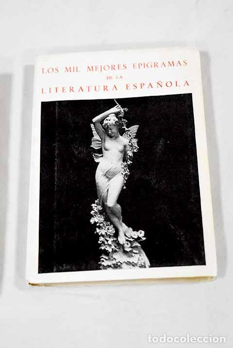 Livros em segunda m&atilde;o: Los mil mejores epigramas de la Literatura espa&ntilde;ola
