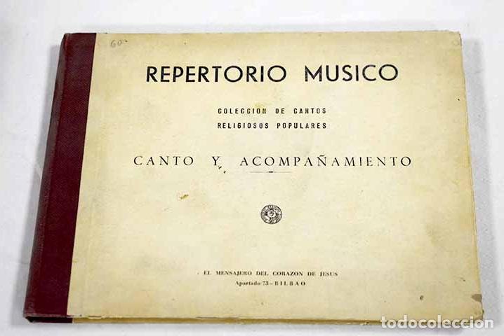 Livros em segunda m&atilde;o: Repertorio musico: coleccion de cantos religiosos populares