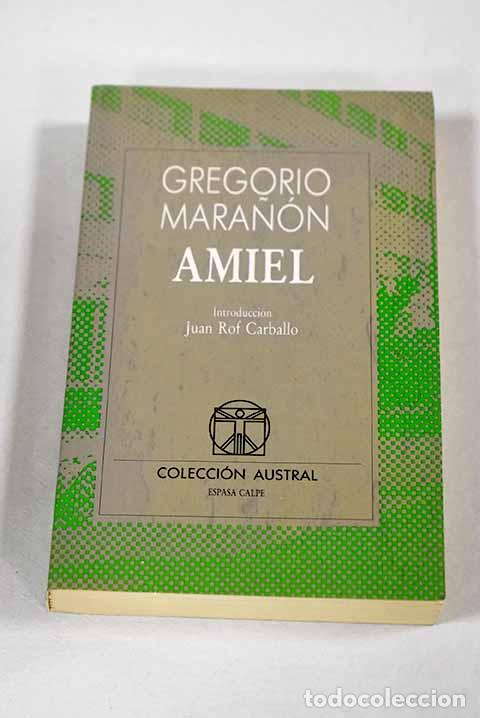 B&uuml;cher: Amiel: Mara&ntilde;&oacute;n, Gregorio.- Mara&ntilde;&oacute;n, Gregorio