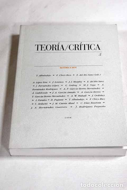 Livros em segunda m&atilde;o: Teoria/Critica: revista. N&ordm; 5