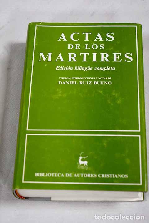 Libros: Actas de los m&aacute;rtires - Foto 1