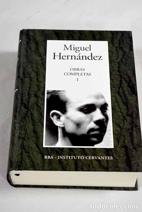 Libros: Obras completas, tomo I.- Hern&aacute;ndez, Miguel - Foto 1