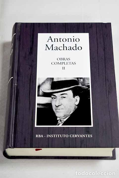 Libros: Obras completas, tomo II.- Machado, Antonio - Foto 1